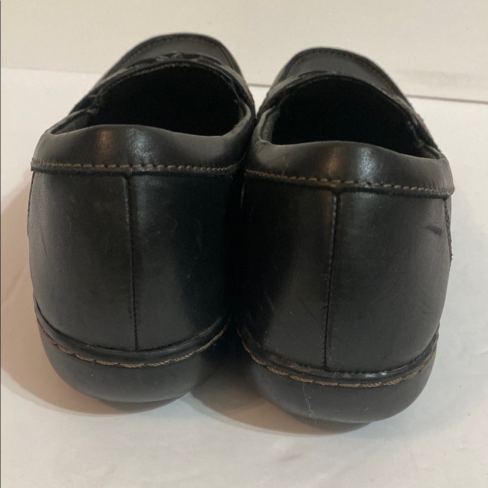 Clarks Women's Sugar Spice Loafer Size 9N dark brown - Picture 6 of 12